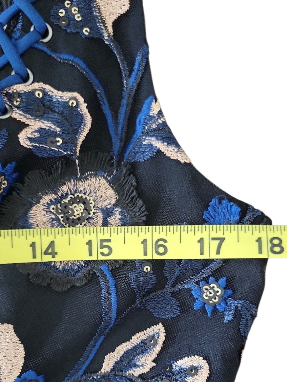 Self-Portrait Clementine  Black Lace Dress Size 8 - Picture 15 of 16